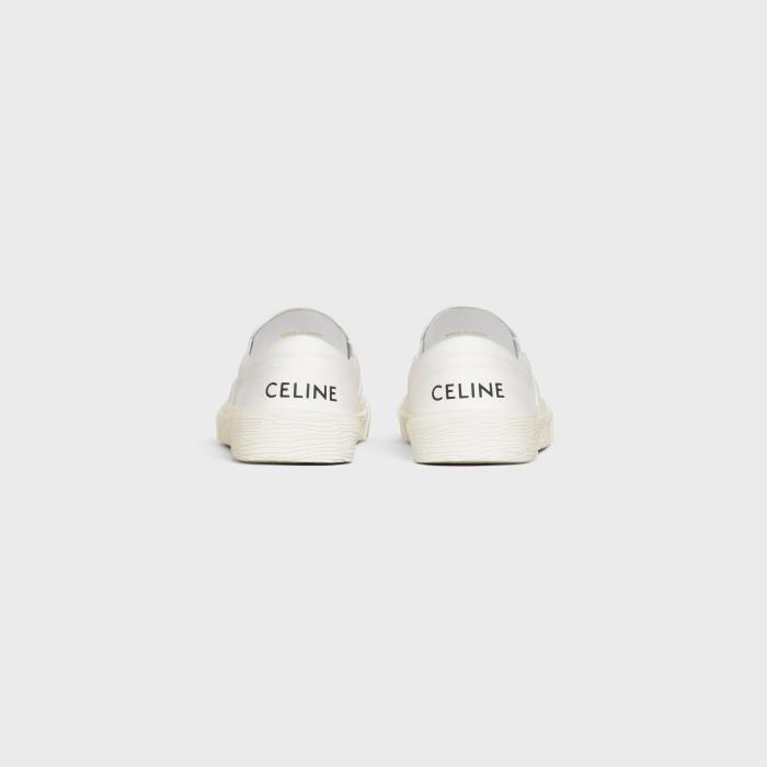 셀린느 남자 CELINE ELLIOT 슬립온 캔버스 오프 화이트 346932009C