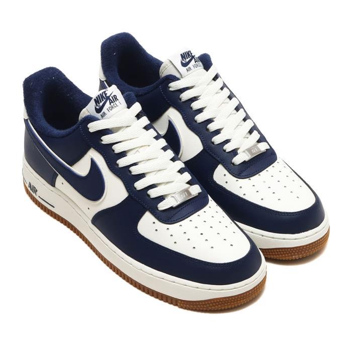 Nike Air Force 1 '07 LV8 (DQ7659-101) Sail/Midnight Navy / 9